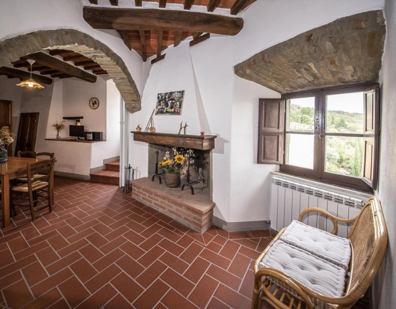 Apartmán Casa Selvolini - Volpaia Radda in Chianti Exteriér fotografie